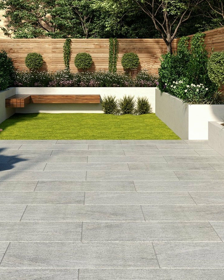 Fife Porcelain Tiles Patio