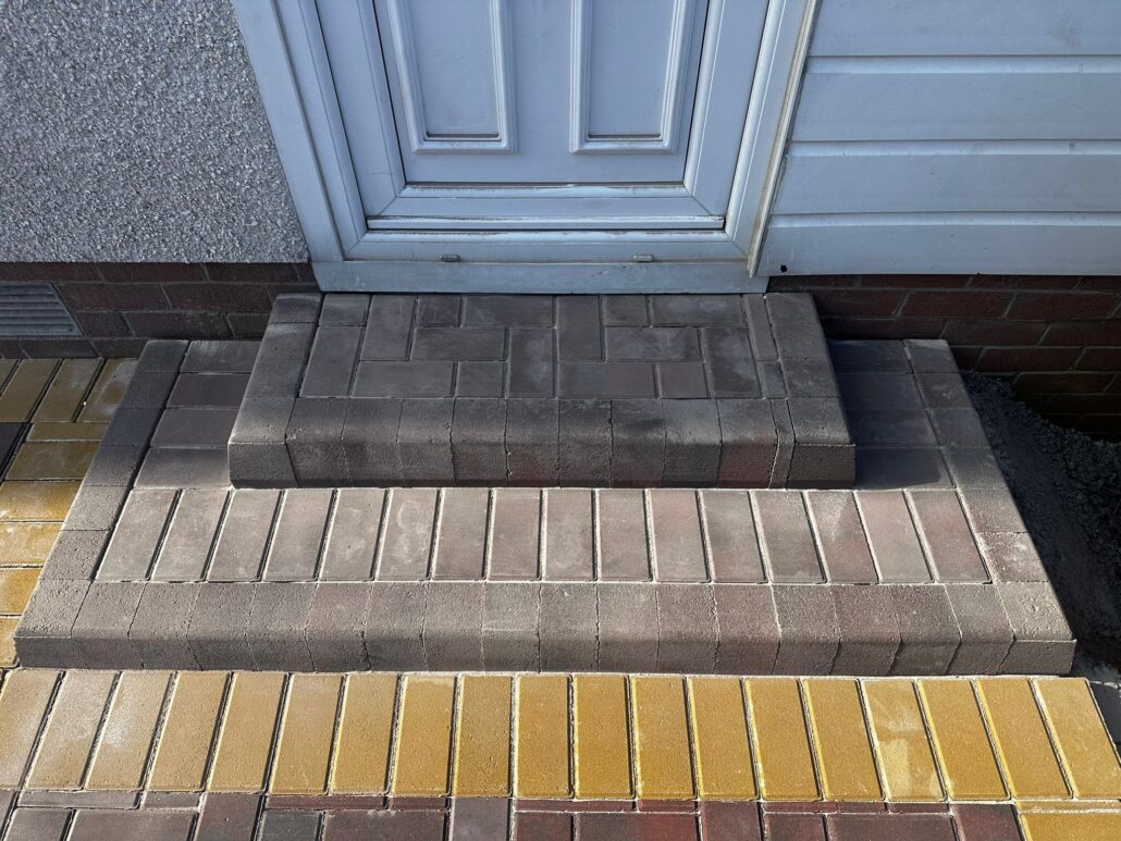 Block Paved Steps Path Fife