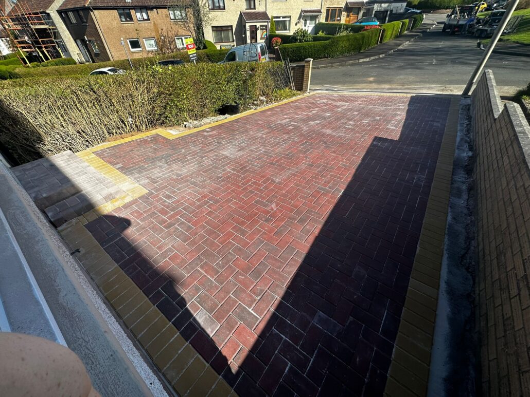 Block Paving Driveway Fife